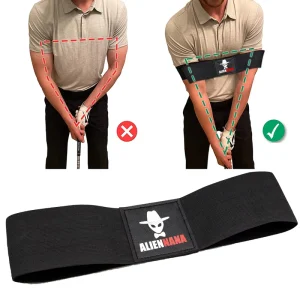 Golf Swing Training Aid Swing Correcting Arm Band for Golf Beginner