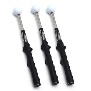 Golf Swing Training Aids Stick Warm Up Practice Adjustable Telescopic Golf Swing Trainer