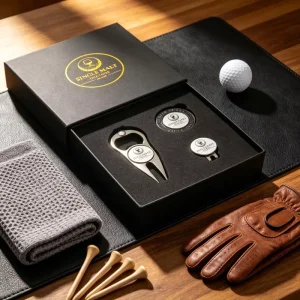 Golf Switch Blade Divot Metal Blank Golf Repair Tool Single Probe For Divots Ball Marker Bottle Opener Gift Set