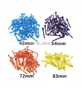 Golf Tee Custom Logo and Color Factory Price Wooden CN FUJ KOALA Any Pantone Colors