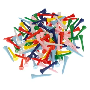 Golf Tee Manufacture OEM Multiple Color Bamboo Golf Tee Colorful Wood Golf Tees Holder