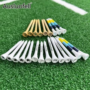 Golf Tee Zero Friction Castle High Strength Plastic Golf Tees Long Short Mixed Sizes Professional Golf Accessories
