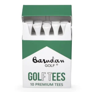 Golf Tees Cigarette Box Custom 10 Pack Golf Tees Premium Degradable Bamboo Wooden Golf Tees