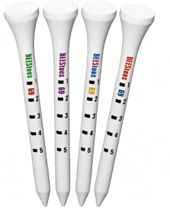 Golf Tees Colorful LOGO Printed Plastic Tees Custom Logo Bulk Corporate Promotional Gifts