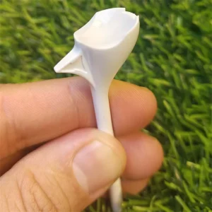 Golf Tees Plastic Golf Tees for Reduce Friction and Side Spin Multicolor