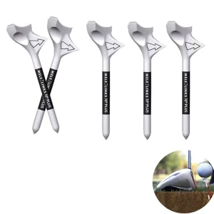 Golf Tees Rhombic 10 Degree Tee Diagonal Insert Increases the Distance Speed Golf Ball Holder Zero Drag Outdoor Golf Accessories