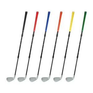 Golf Telescopic Practice Club 43-90cm Aluminum Alloy Right Handed Waterproof Durable Portable Lightweight Golf Chipper