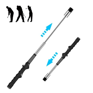Golf Telescopic Swing Practice Stick Trainer Beginner’s Action Auxiliary Training Custom Golf Training Aids