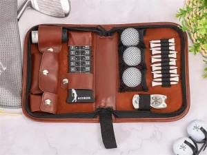 Golf Tool Bag Outdoor Sports Golf Bag Ball Spike Score Card Multifunctional Storage Bag