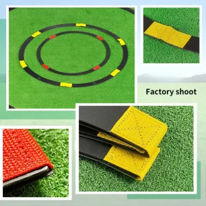 Golf Tool for Putting Practice Indoor and Outdoor Golf Putting Rings 3 Pieces Set Golf Putting Target Circles Golf Putting Aid