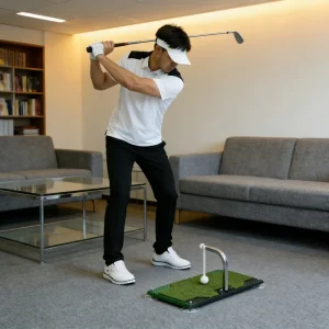 Golf Training Aid Ball Golf Swing Trainer for Posture Correction Rubber for Adults Golf Practice