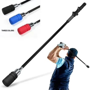 Golf Training Aid Sound for Tempo Practice Weighted Golf Click Stick Helps Enhance Strength Improve Swing