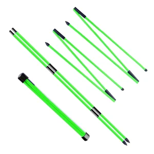 Golf Training Aids Golf Alignment Sticks Lightweight Alignment Sticks for Golf Beginners Pros