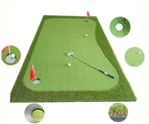 Golf Training Aids Golf Putting Green Mat Indoor Outdoor Golf Games for Adults Golf Training Mat Golf Training Equipment