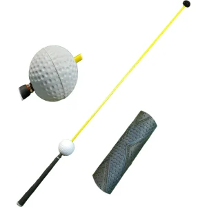 Golf Training Aids Golf Swing Trainer with Magnetic Sliding Ball Indoor and Outdoor Golf Training Aid