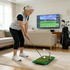 Golf Training Aids Golf Training Equipment PE Base for Adults Indoor Golf Training Practice