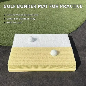 Golf Training Aids Nylon Bunker Mat for Outdoor Golf Practice and Training