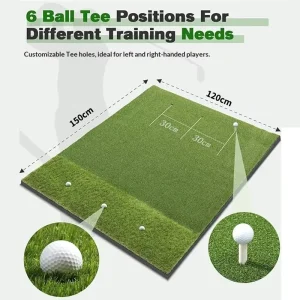Golf Training Equipment Commercial Quality Stable Golf Hitting Pad Driving Range Hitting Mats