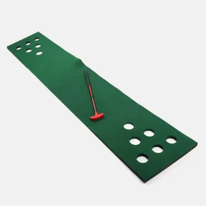 Golf Training Equipment Golf Putting Game Set Indoor Outdoor Games for Adults Golf Training Aids Golf Putting Green Mat