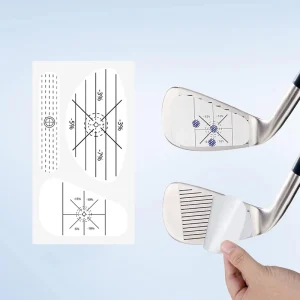 Golf Training Target Label Woods Irons and Putters Impact Stickers Training Aid Golf Impact Tape