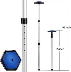 Golf Travel Bag Support Rod System Club Protector Cover Accessories Durable Aluminum Center Shaft 3 Telescoping Sections