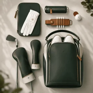 Golf Travel Organizer Set Custom Logo Golf Accessories Kit Manufacturer Premium Golf Travel Set