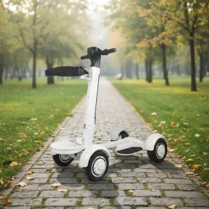 Golf Trolley Foldable Electric Golf Scooter 4 Wheels Mini Electric Golf Carts
