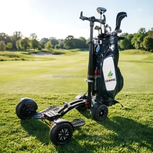 Golf Trolley Scooter Electric Golf Scooter 1600W 48V 20Ah Foldable Personal Golf Transport Vehicle Custom Logo OEM Factory