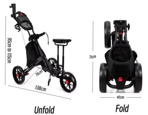 Golf Trolleys Convenient Cart for On Course Mobility