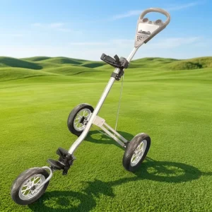 Golf Trolleys Easy Fold Design 3 Wheel Multi Function Golf Bag Cart Lightweight Golf Trolley