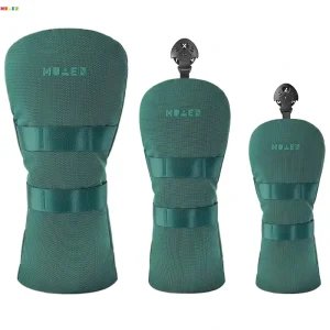 Golf Waterproof Club Covers 3 Pack Golf Club Head Covers for Driver Woods and Hybrid to Fit All Golf Clubs Factory