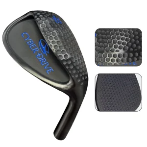Golf Wedge Head Right Handed Durable Forged Impact Face with Dot Matrix Texture Golf Club Head