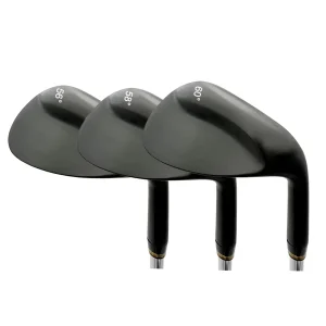 Golf Wedge Set for Right Handed Players with Rubber Grip