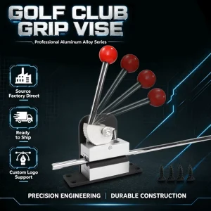 Golf Workshop Tools Factory Supply Professional Golf Grip Removal Tool for All Shafts Aluminum Custom Golf Club Grip Vice Clamp