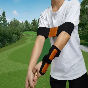 Golf Wrist Band Neoprene Nylon Swing Wrist Fixer Elastic Training Aid for New Learners Auxiliary Correction Gesture Straight