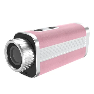 Golf and Hunting Rangefinder with Clear LCD Fast Target Acquisition 400mAh Rechargeable Battery and Ergonomic Grip Design