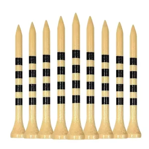 Golf tack color stripe wooden tack bamboo tack ball holder court accessories 70 83MM