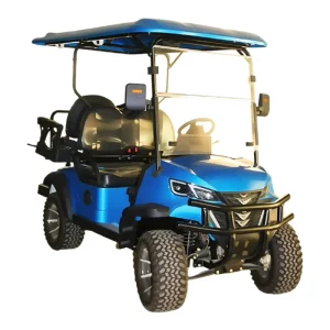 Good Leisure Electric 60V 4 Seater Lifted Golf Cart with Off Road Tires 90km Range for City Trips
