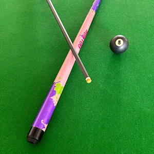 Good Quality 11.8 12.5mm Smooth Pool Cue Stick Durable Carbon Fiber Cue Billiards 58 Inch Long 1 2 Split Cue
