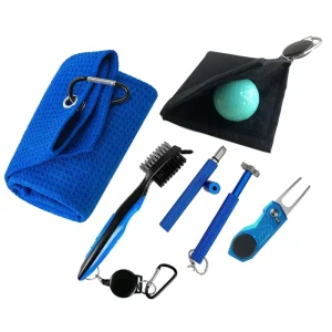Good Quality Customize Golf Cleaning Tools Accessories Set for Golf Club and Ball