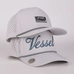 Gorras Sports Laser Cut Holes Low Profile Perforated Golf Baseball Cap Custom Embroidery 5 Panel Waterproof Hats