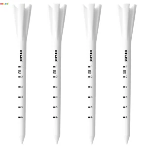 Graduated 5 Claws Bulk Golf Tees New Design Plastic Golf Tee 3 1/4 Inch Durable Stable 70/83mm Ball Holder Factory Supply OEM ODM
