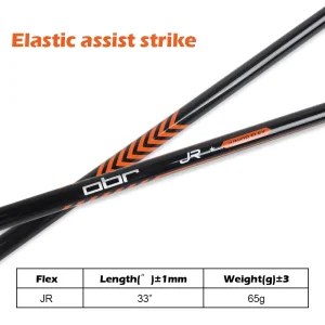 Graphite Driver Golf Shaft Flexible MOQ Custom Graphics Logo for Golf Club Assembly