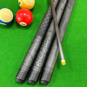 Graphite Shaft Snooker Cue 9mm Billiard Cues Carbon Fiber Pool Cue From CN Source Factory for London Clubs