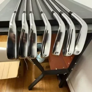 Great Value Golf Iron Set 4 9+PW Polished Finish Steel Shaft Affordable for Beginners
