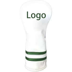 Green Classic Basic Style Golf Club Cover for Woods Men Leather Driver Head Cover Custom Golf Head Cover