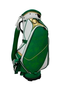 Green Custom Logo Golf Bag