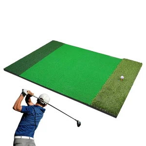 Green Mini 5x4ft Non-slip Nylon Golf Hitting Training Mat