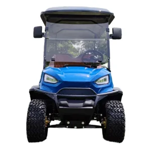 Green Power 7-8 Seater Electric Golf Cart with 30-50Km/h Speed and 90km Range CE Certified for Park School Airport Use