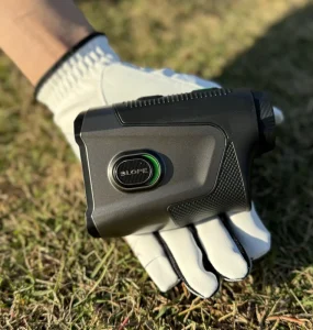 Grey Outdoor Handheld Laser Golf Rangefinder 1200 Yards Golf Range Finder Magnetic Strip with Slope Mode